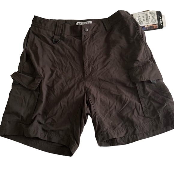 Columbia Other - Columbia Sportswear Men’s Brown Cargo Shorts From Cabela’s Size Medium NWT